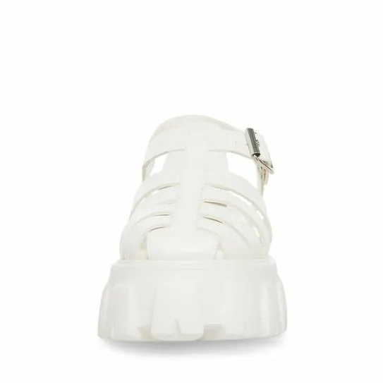 Women ECHO WHITE White Steve Madden Sandals Women ECHO WHITE White Steve Madden Sandals