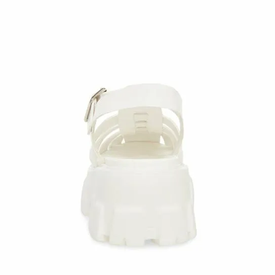 Women ECHO WHITE White Steve Madden Sandals Women ECHO WHITE White Steve Madden Sandals
