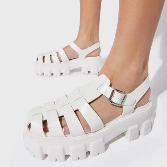 Women ECHO WHITE White Steve Madden Sandals Women ECHO WHITE White Steve Madden Sandals