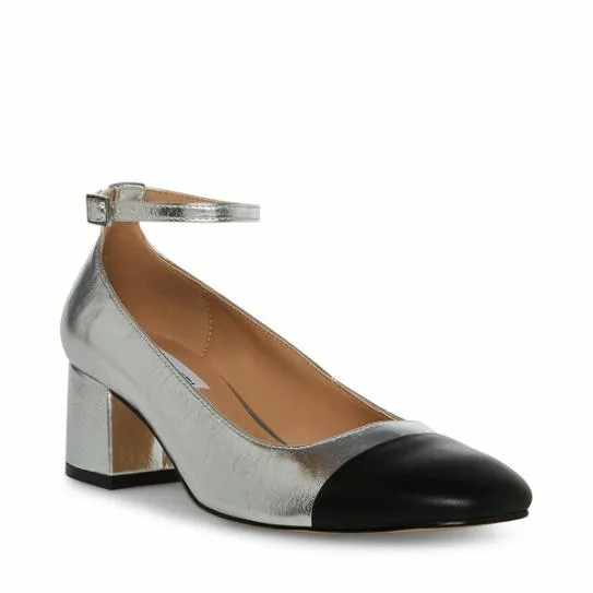 Women ELI SILVER MULTI Silver Multi Steve Madden Heels Women ELI SILVER MULTI Silver Multi Steve Madden Heels