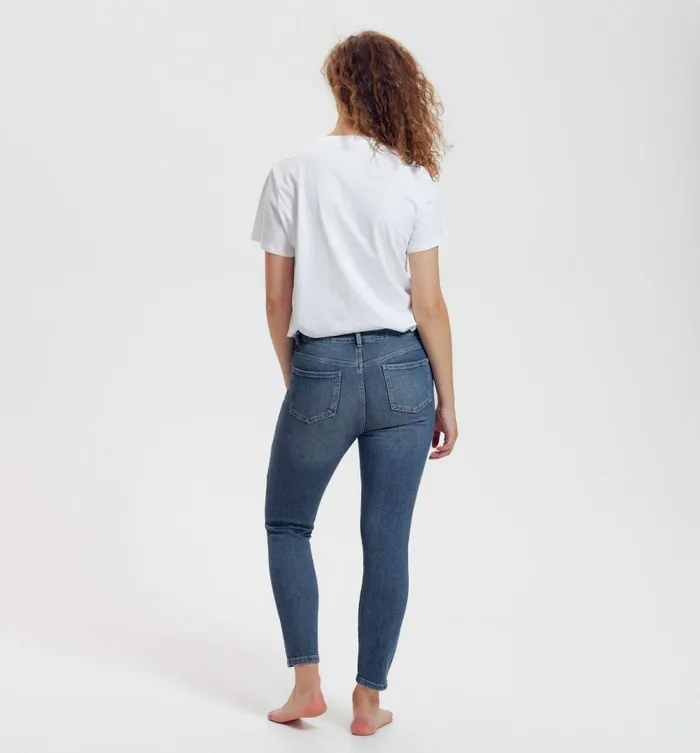 Women Emile HighWaist Jeans 8211 Medium Denim Promod Jeans Women Emile HighWaist Jeans 8211 Medium Denim Promod Jeans