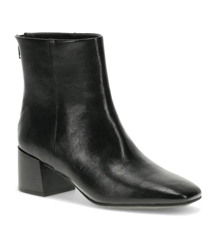 Women Emilie Block Heel Bootie Black Baretraps Booties