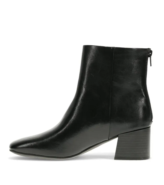 Women Emilie Block Heel Bootie Black Baretraps Booties