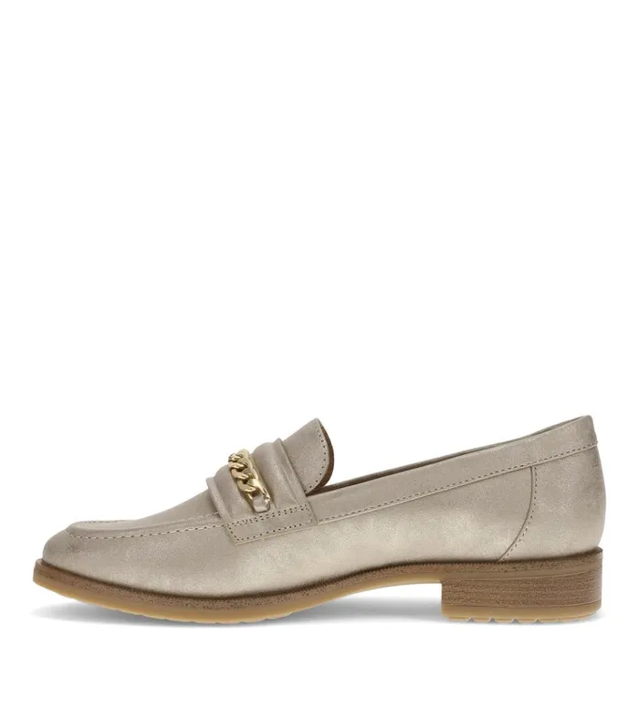 Women Emmie Loafer Champagne Baretraps Flats and Loafers