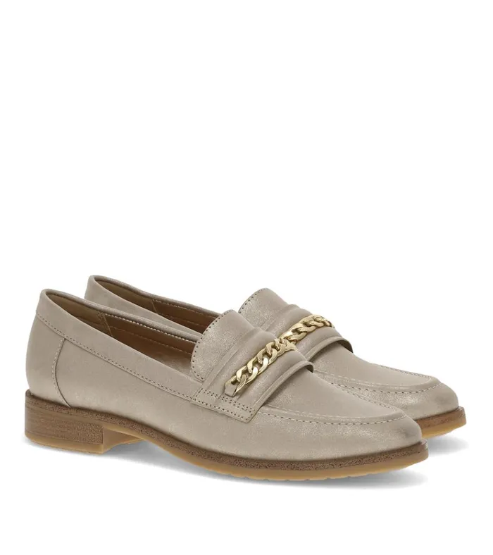 Women Emmie Loafer Champagne Baretraps Flats and Loafers