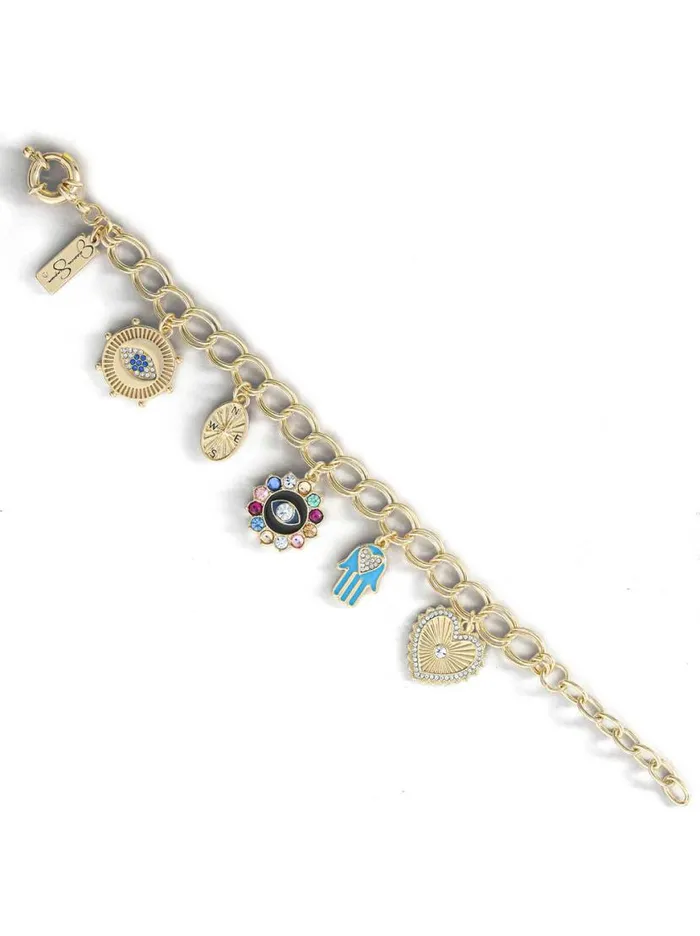 Women Evil Eye Charm Bracelet Jessica Simpson Bracelets