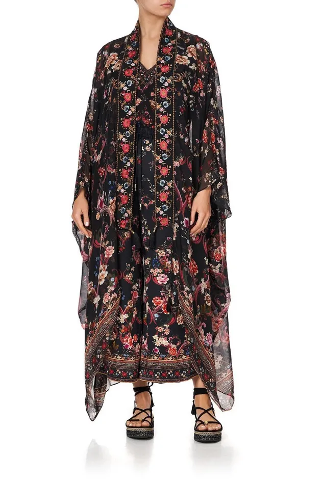 Women Extended Sizes Camilla Layer With Kimono Collar A Girl Like You