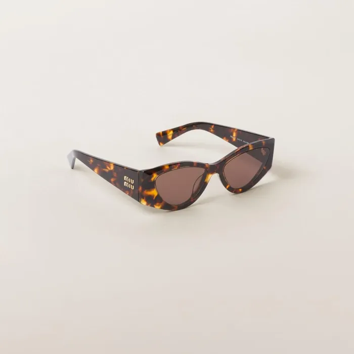 Women Eyewear Miu Miu Miu Miu Logo Sunglasses Coffee Lenses Women Eyewear Miu Miu Miu Miu Logo Sunglasses Coffee Lenses