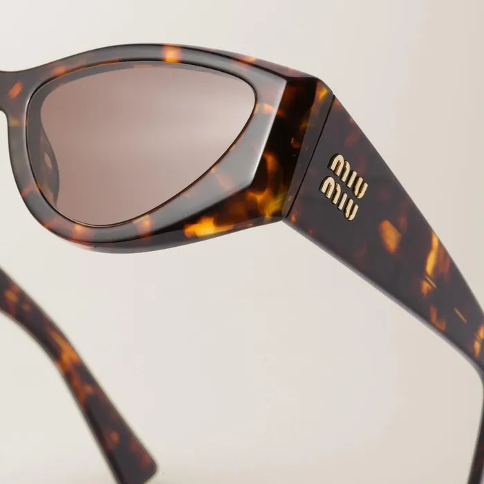 Women Eyewear Miu Miu Miu Miu Logo Sunglasses Coffee Lenses Women Eyewear Miu Miu Miu Miu Logo Sunglasses Coffee Lenses