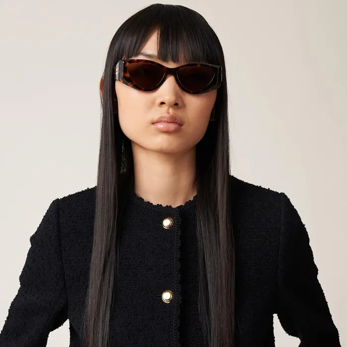 Women Eyewear Miu Miu Miu Miu Logo Sunglasses Coffee Lenses Women Eyewear Miu Miu Miu Miu Logo Sunglasses Coffee Lenses