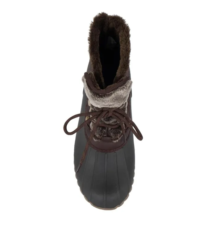 Women Flash Duck Boot Dark Brown Baretraps Cold Weather Boots