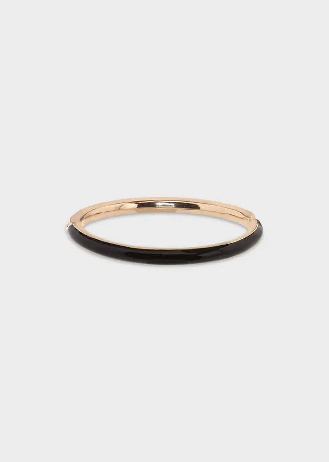 Women Gemma Cuff Black Gold Hobbs Jewellery