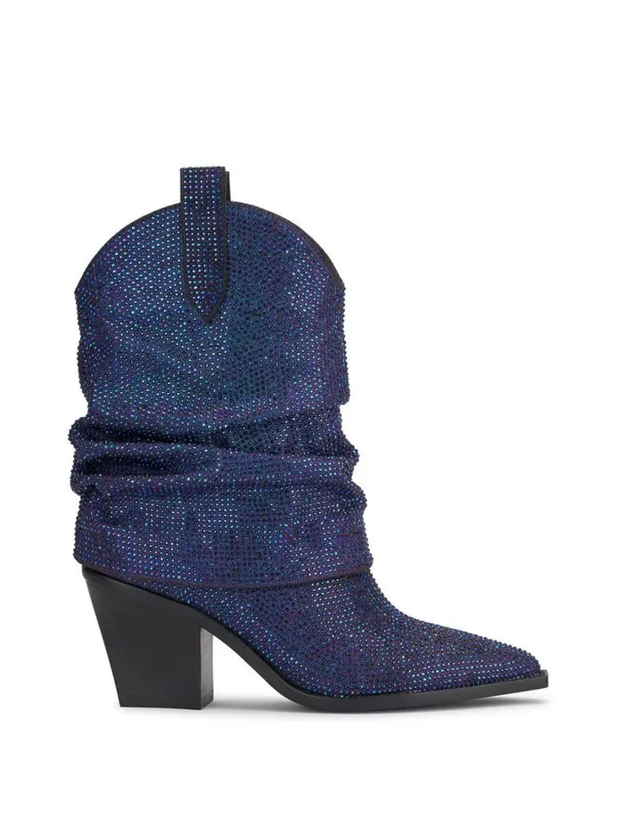 Women Gemorra Bootie In Midnight Blue Jessica Simpson Boots and Booties