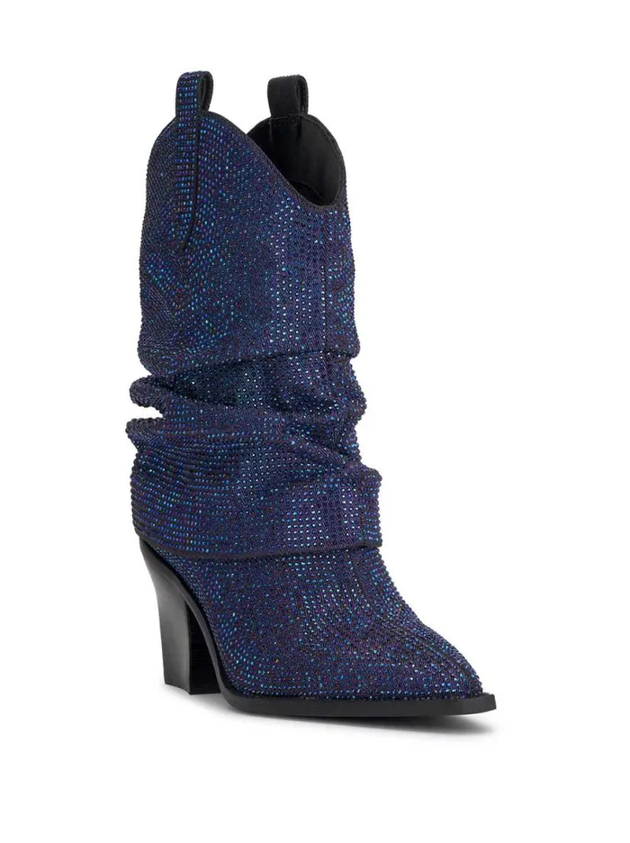 Women Gemorra Bootie In Midnight Blue Jessica Simpson Boots and Booties