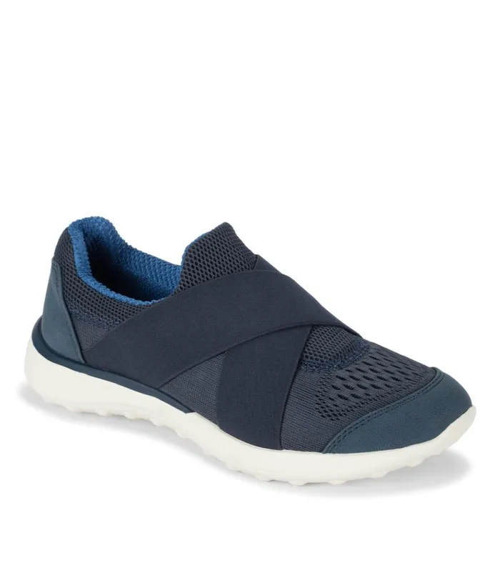 Women Gerri Casual Slip On Sneaker Navy Blue Baretraps Sneakers