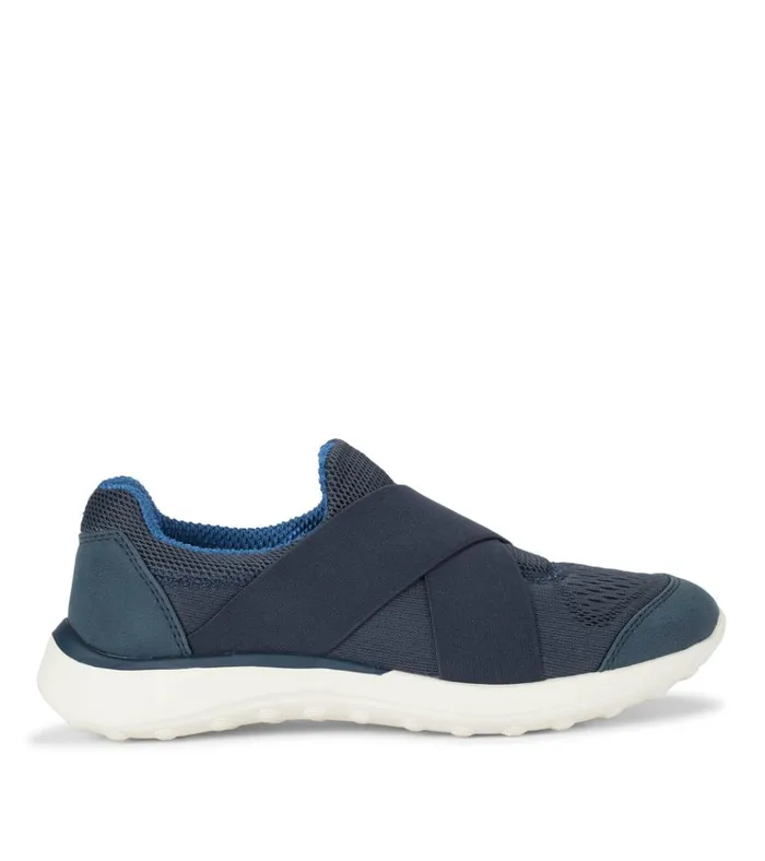 Women Gerri Casual Slip On Sneaker Navy Blue Baretraps Sneakers