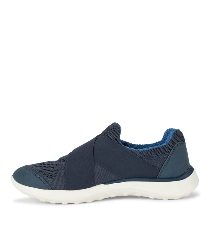 Women Gerri Casual Slip On Sneaker Navy Blue Baretraps Sneakers