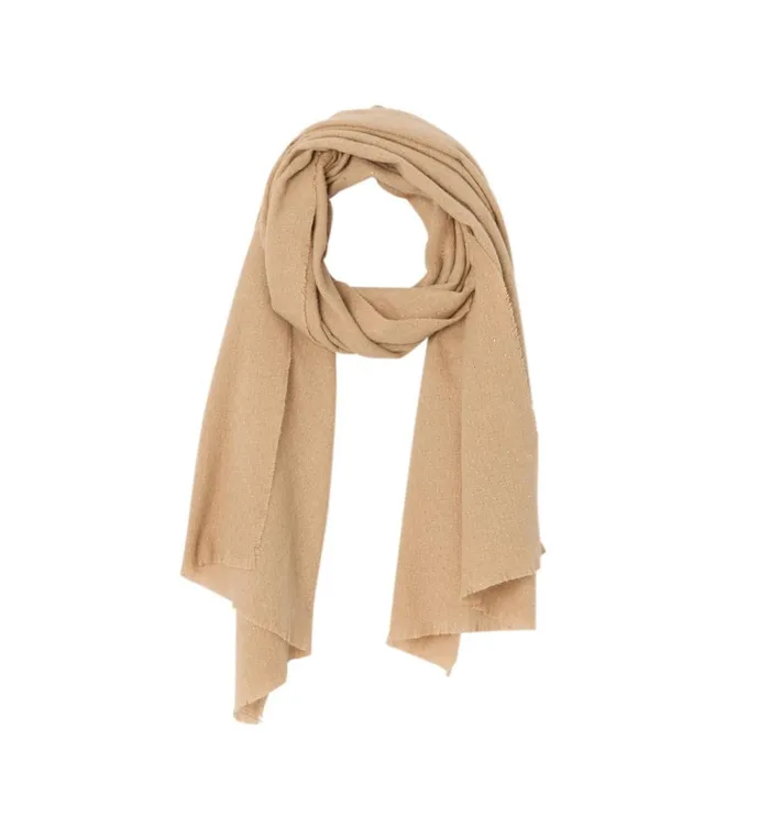 Women Glitzy Scarf 8211 Camel Promod Scarves