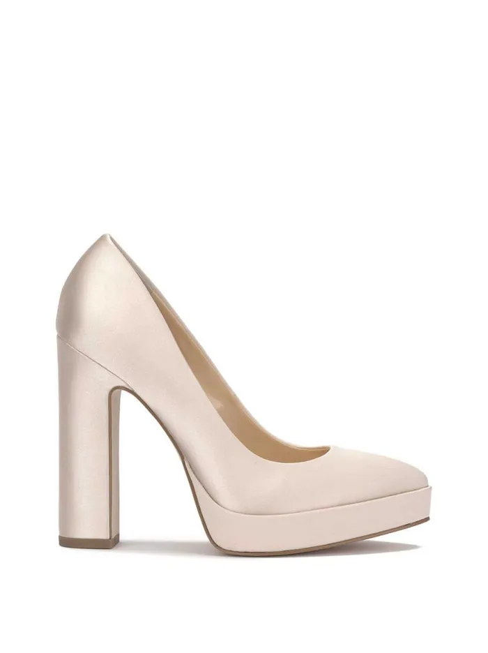 Women Glynis Platform Pump In Off White Jessica Simpson Platforms