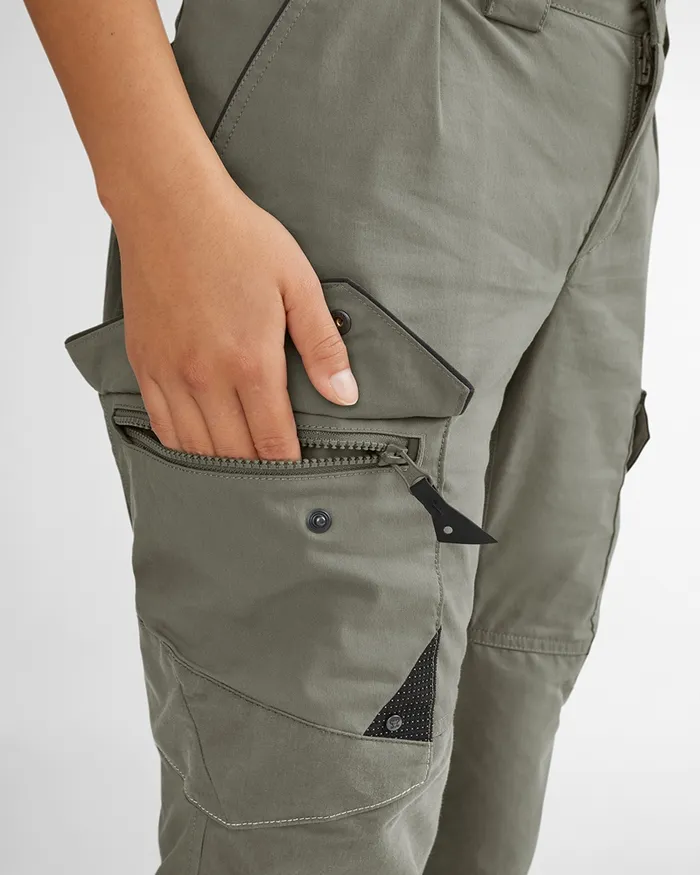 Women Grimner Hirsutum Pants Dusty Green Klttermusen Pants