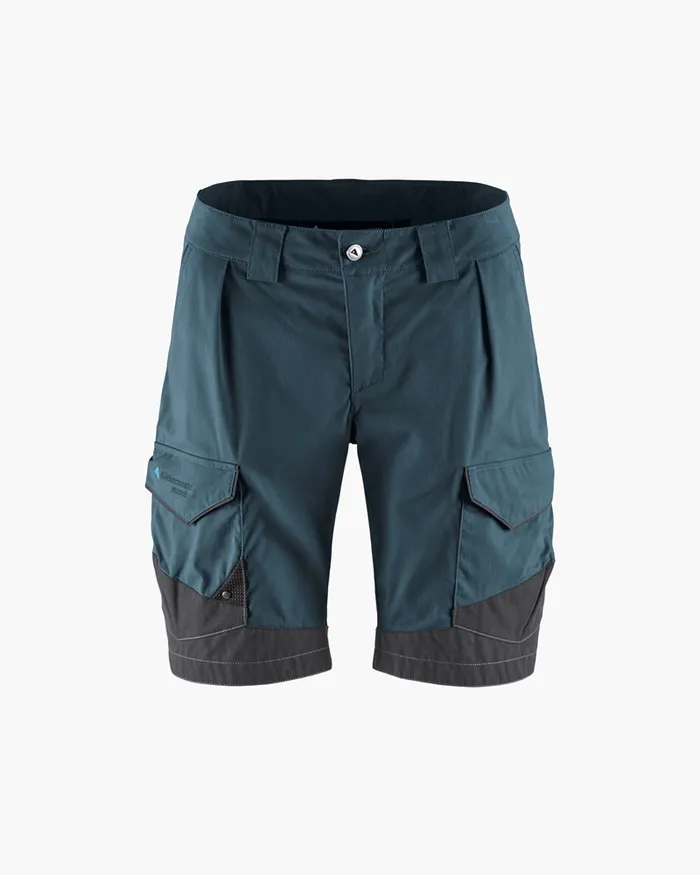 Women Grimner Organic Cotton Shorts Midnight Blueraven Klttermusen Shorts