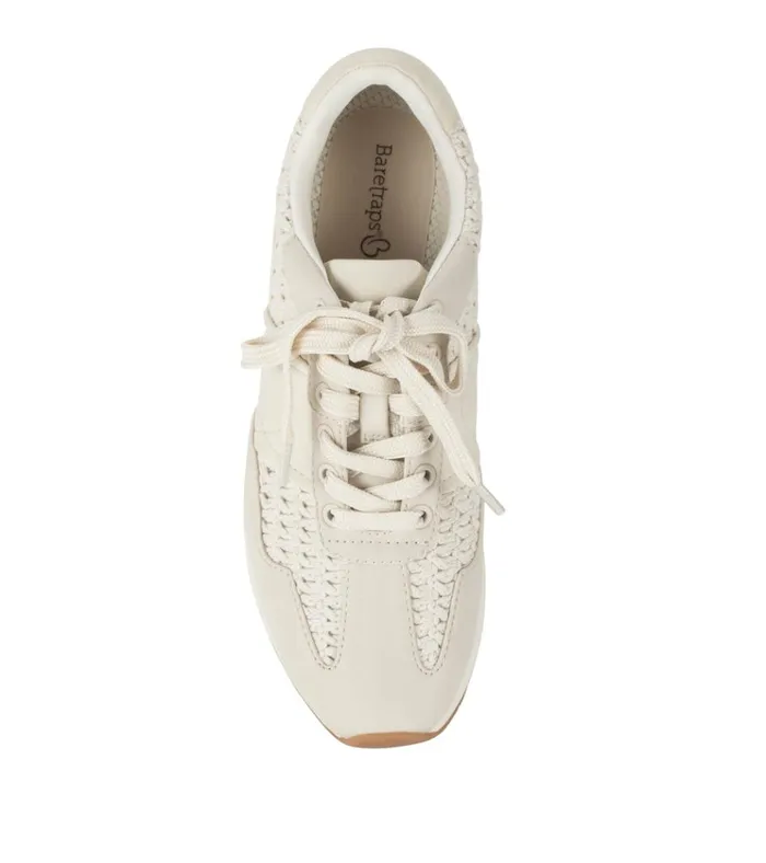 Women Gwenda Lace Up Sneaker Natural Multi Baretraps Flats and Loafers
