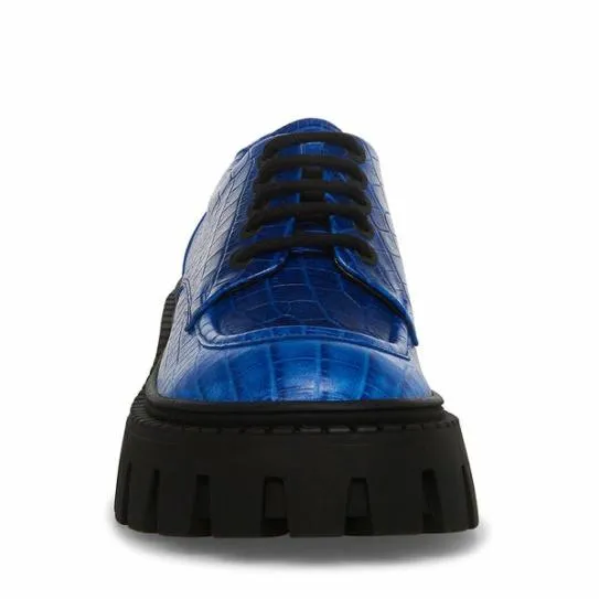Women HADLEY BLUE CROCODILE Blue Crocodile Steve Madden Loafers and Flats Women HADLEY BLUE CROCODILE Blue Crocodile Steve Madden Loafers and Flats