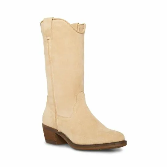 Women HANNAH SAND SUEDE Sand Suede Steve Madden Boots and Booties Women HANNAH SAND SUEDE Sand Suede Steve Madden Boots and Booties
