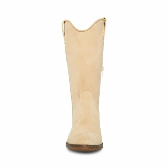 Women HANNAH SAND SUEDE Sand Suede Steve Madden Boots and Booties Women HANNAH SAND SUEDE Sand Suede Steve Madden Boots and Booties