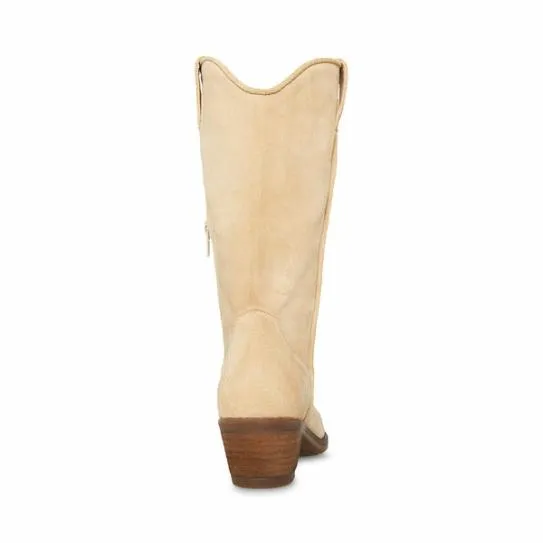 Women HANNAH SAND SUEDE Sand Suede Steve Madden Boots and Booties Women HANNAH SAND SUEDE Sand Suede Steve Madden Boots and Booties