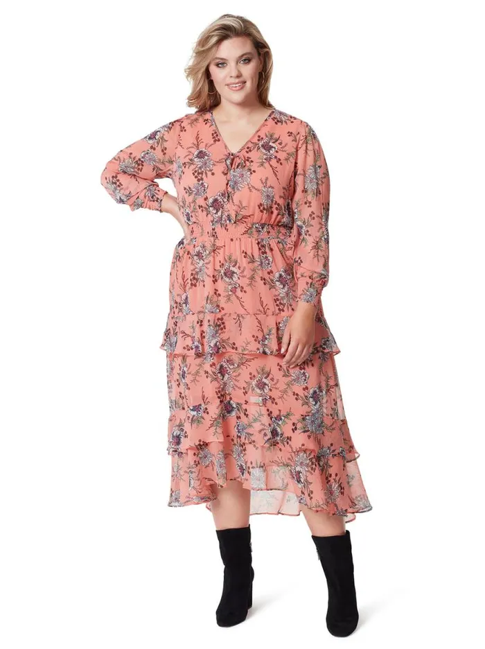 Women Harmony Maxi Dress In Floral Burst Jessica Simpson Dresses