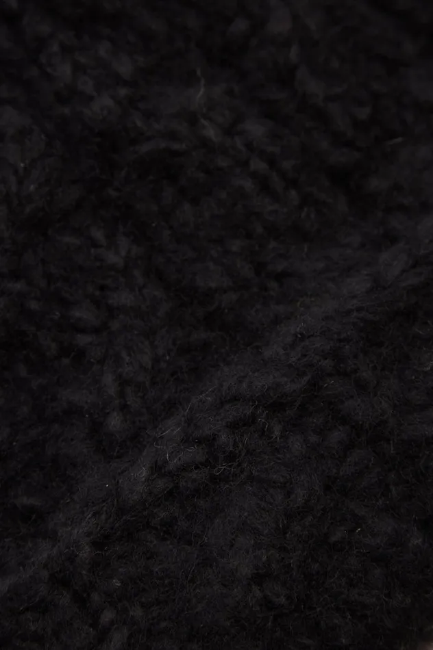 Women Hats Gabriela Hearst Silva Knit Hat In Black Welfat Cashmere