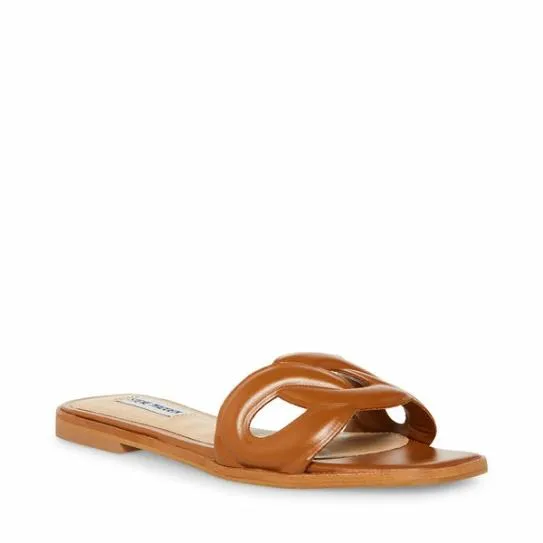 Women HELENE COGNAC Cognac Steve Madden Sandals Women HELENE COGNAC Cognac Steve Madden Sandals