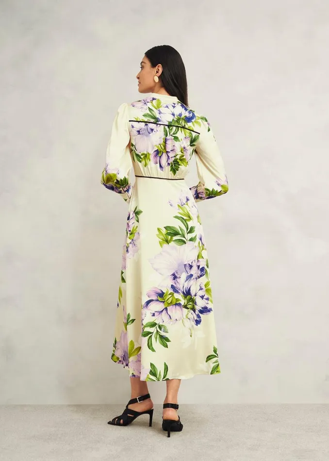 Women Hidcote Dress Cream Multi Hobbs Dresses and Jumpsuits
