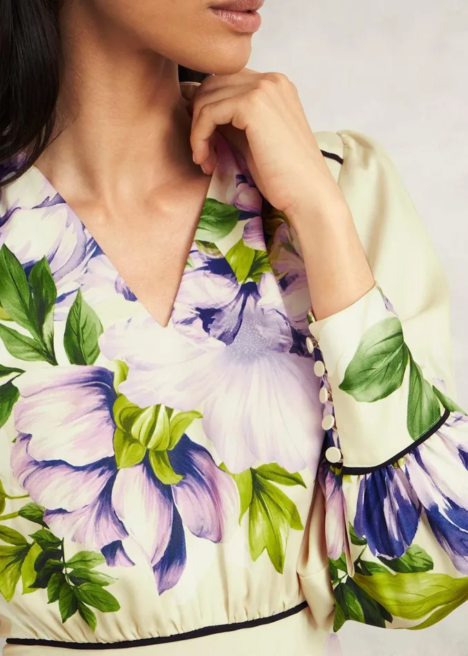 Women Hidcote Dress Cream Multi Hobbs Dresses and Jumpsuits