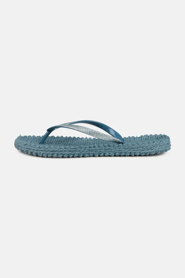 Women Ilse Jacobsen Flip Flops Flip Flop With Glitter 8211 Lichen Blue Women Ilse Jacobsen Flip Flops Flip Flop With Glitter 8211 Lichen Blue