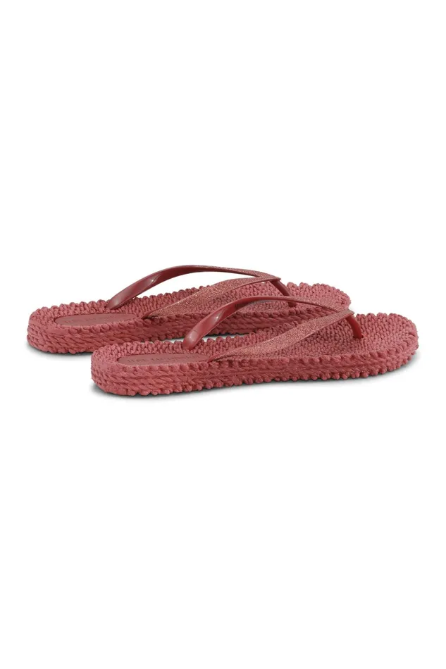 Women Ilse Jacobsen Flip Flops Flip Flop With Glitter 8211 Wine Women Ilse Jacobsen Flip Flops Flip Flop With Glitter 8211 Wine