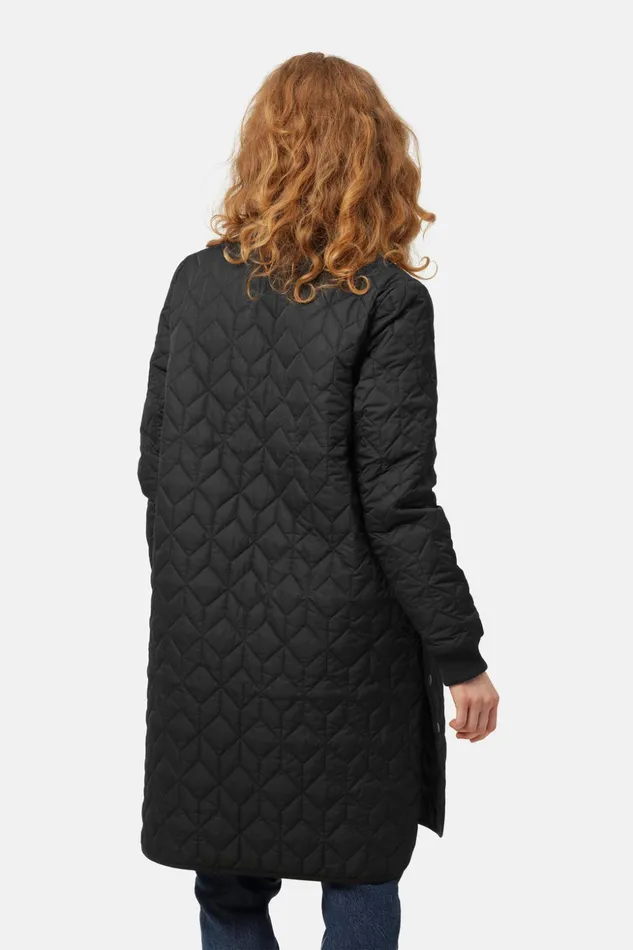 Women Ilse Jacobsen Jackets And Coats Padded Quilt Coat 8211 Black