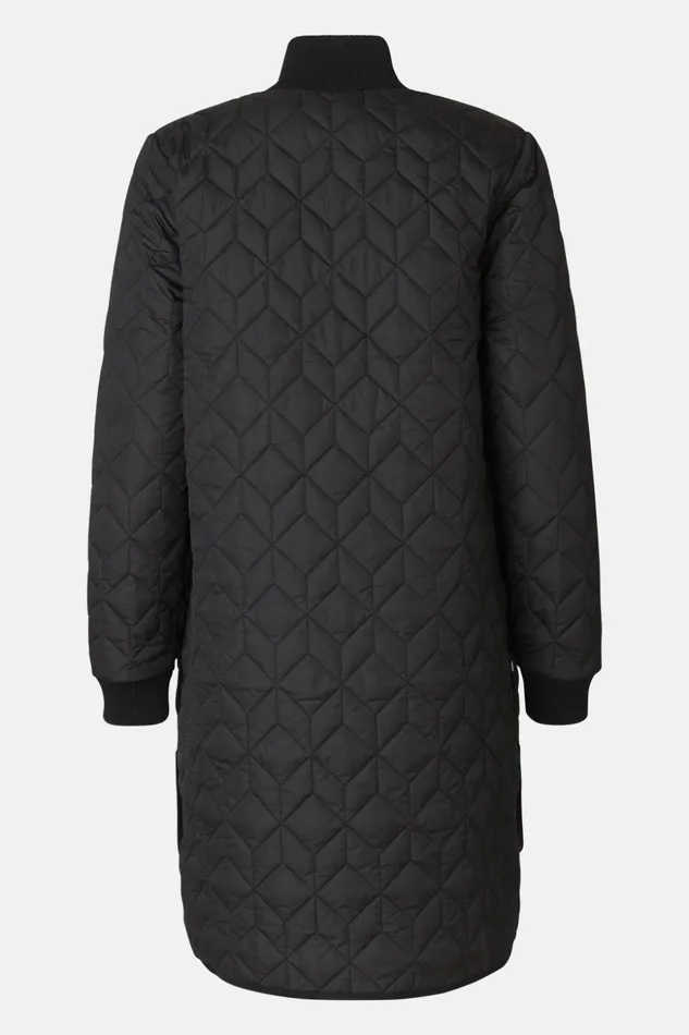 Women Ilse Jacobsen Jackets And Coats Padded Quilt Coat 8211 Black