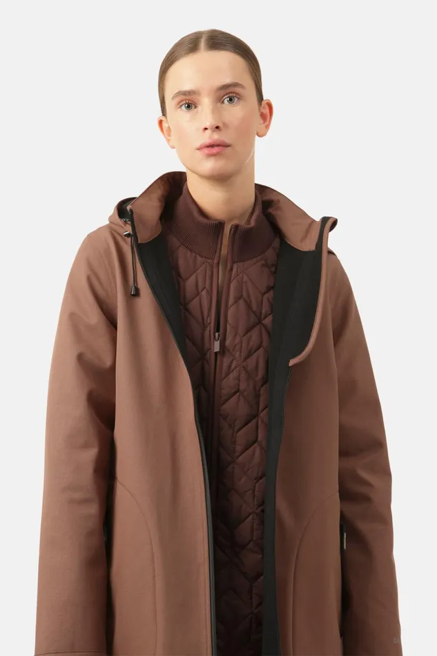 Women Ilse Jacobsen Raincoats Raincoat 8211 Acorn