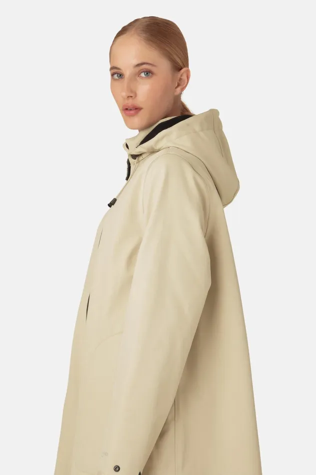 Women Ilse Jacobsen Raincoats Raincoat 8211 Beige Women Ilse Jacobsen Raincoats Raincoat 8211 Beige