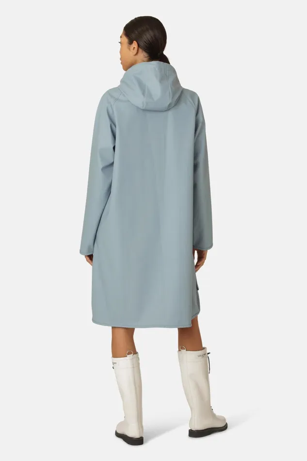 Women Ilse Jacobsen Raincoats Raincoat 8211 Blue Cloud Women Ilse Jacobsen Raincoats Raincoat 8211 Blue Cloud