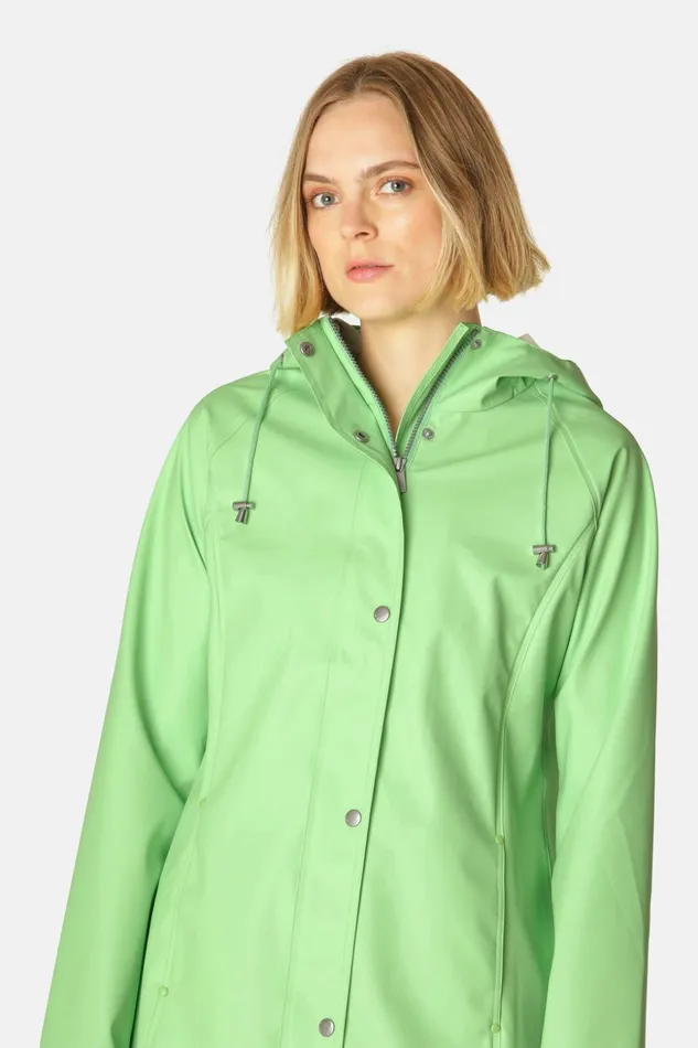 Women Ilse Jacobsen Raincoats Raincoat 8211 Bright Green