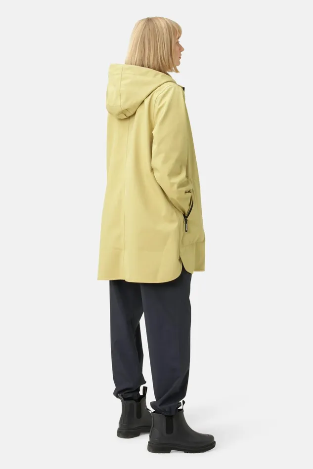 Women Ilse Jacobsen Raincoats Raincoat 8211 Citronella