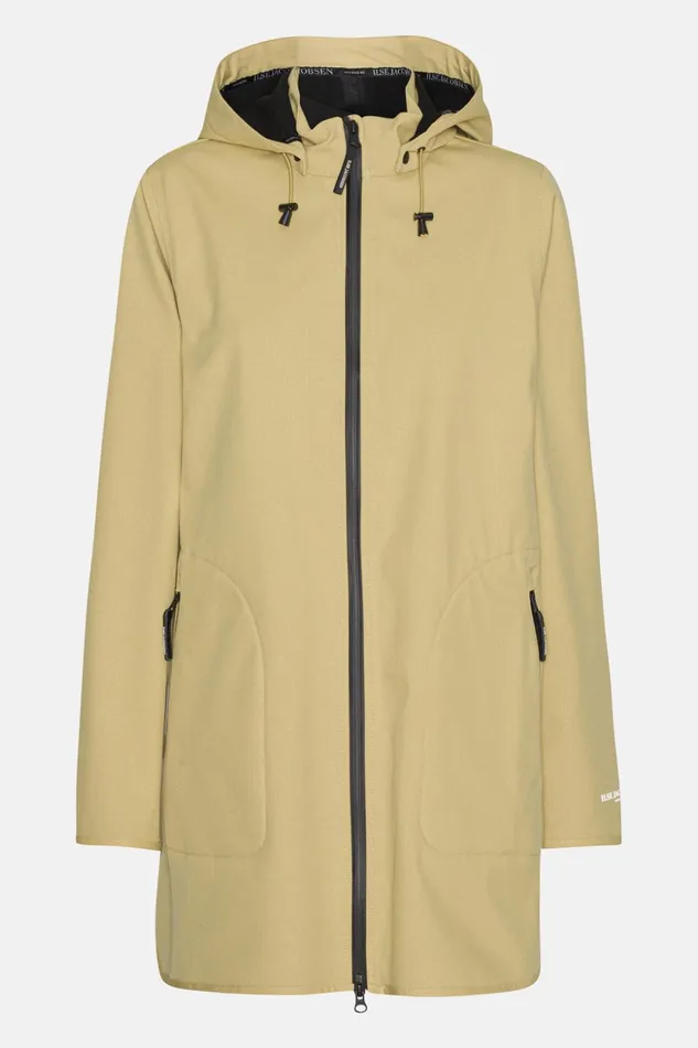Women Ilse Jacobsen Raincoats Raincoat 8211 Citronella