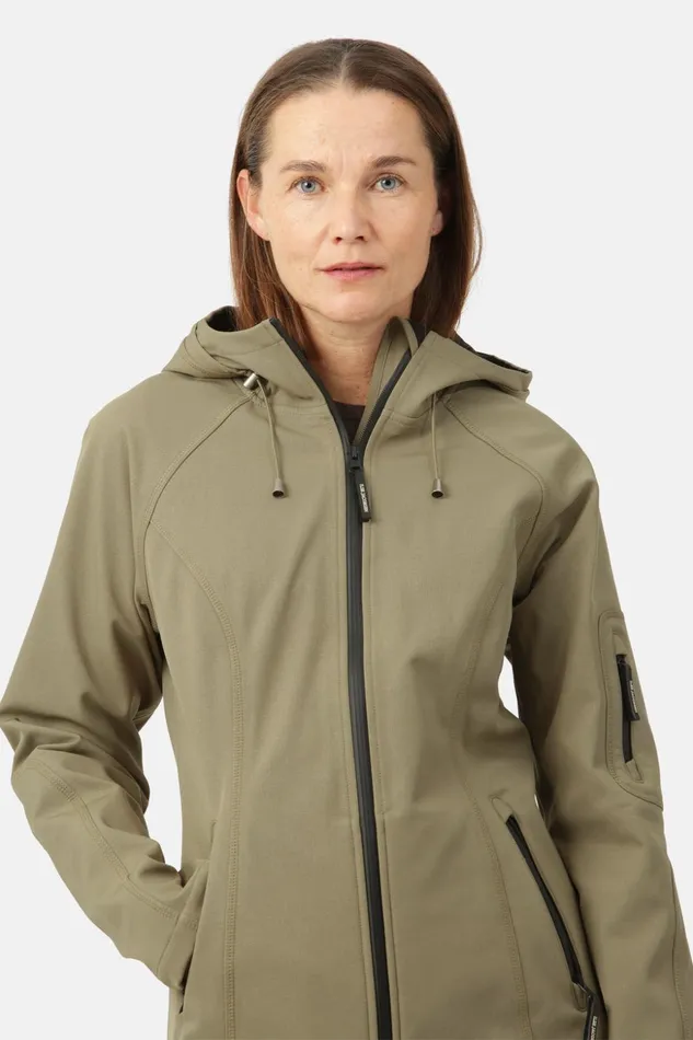 Women Ilse Jacobsen Raincoats Raincoat 8211 Covert Green