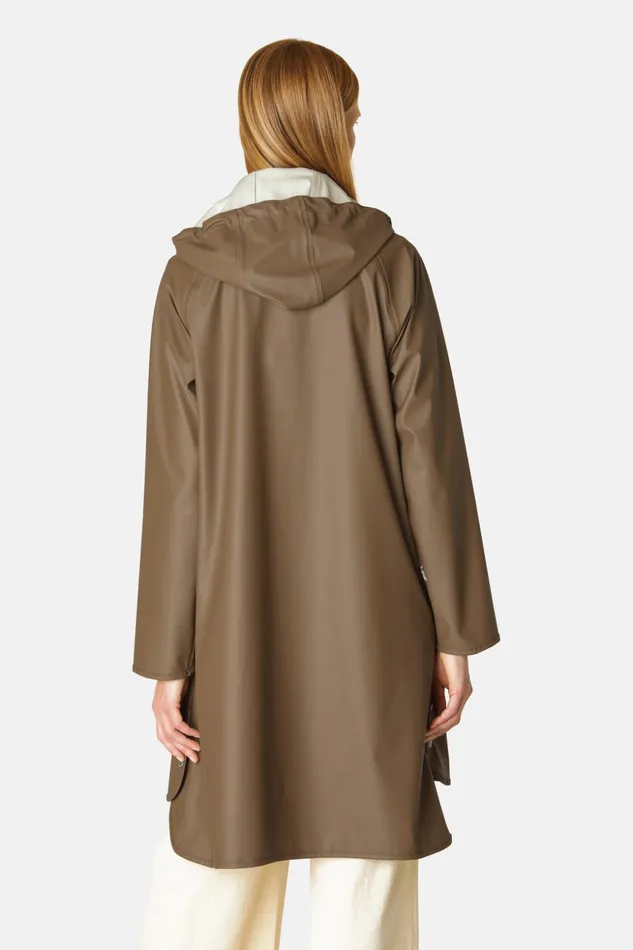 Women Ilse Jacobsen Raincoats Raincoat 8211 Cub Brown