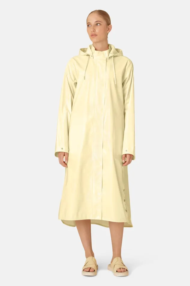 Women Ilse Jacobsen Raincoats Raincoat 8211 Double Cream