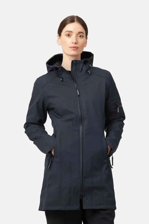 Women Ilse Jacobsen Raincoats Raincoat 8211 Indigo