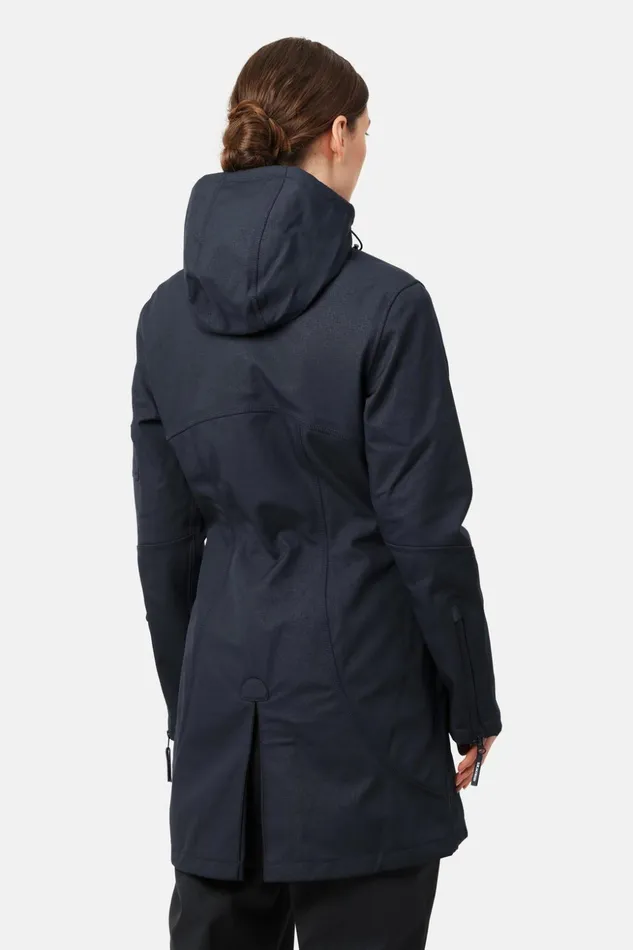 Women Ilse Jacobsen Raincoats Raincoat 8211 Indigo